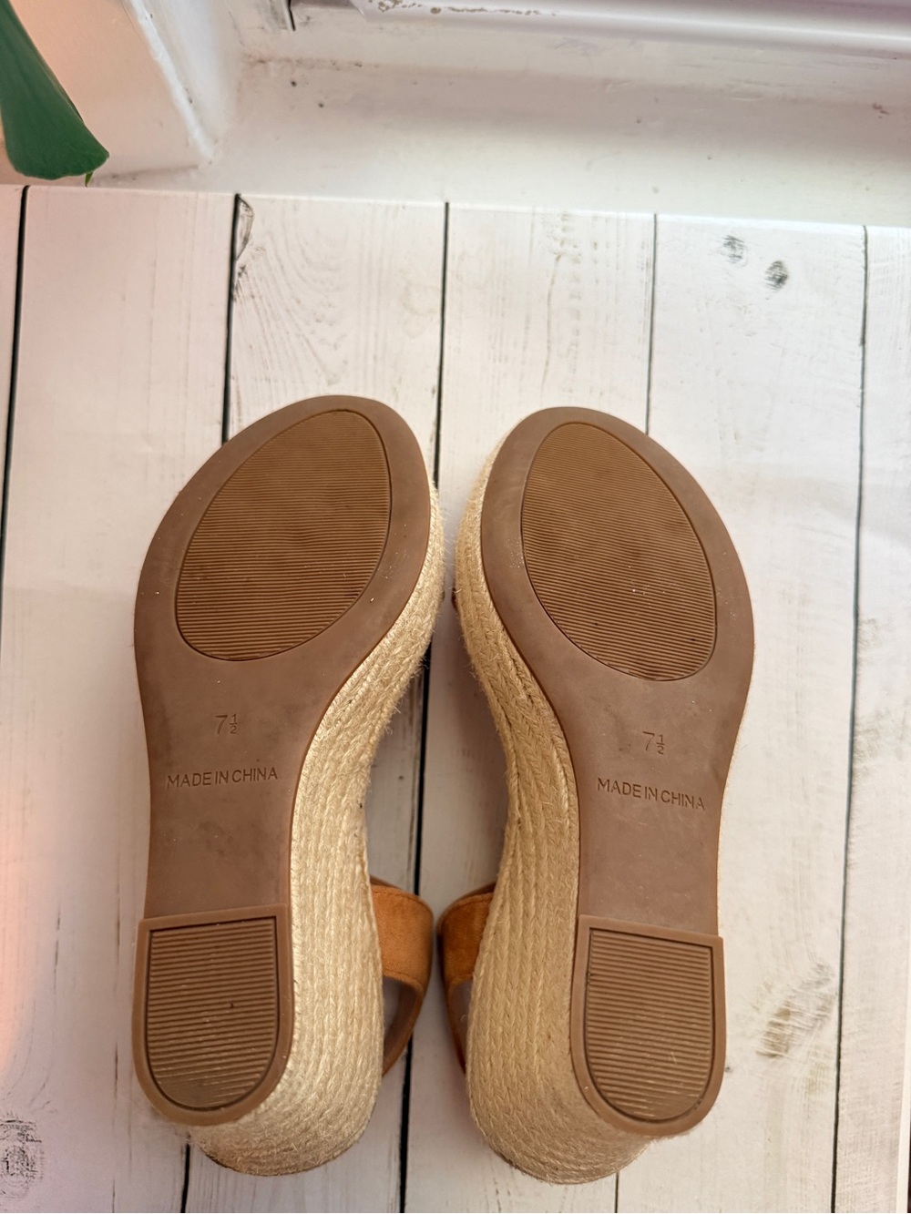 Vicki Vicki | Tan Espadrille Wedge Sandals - Picture 8 of 11